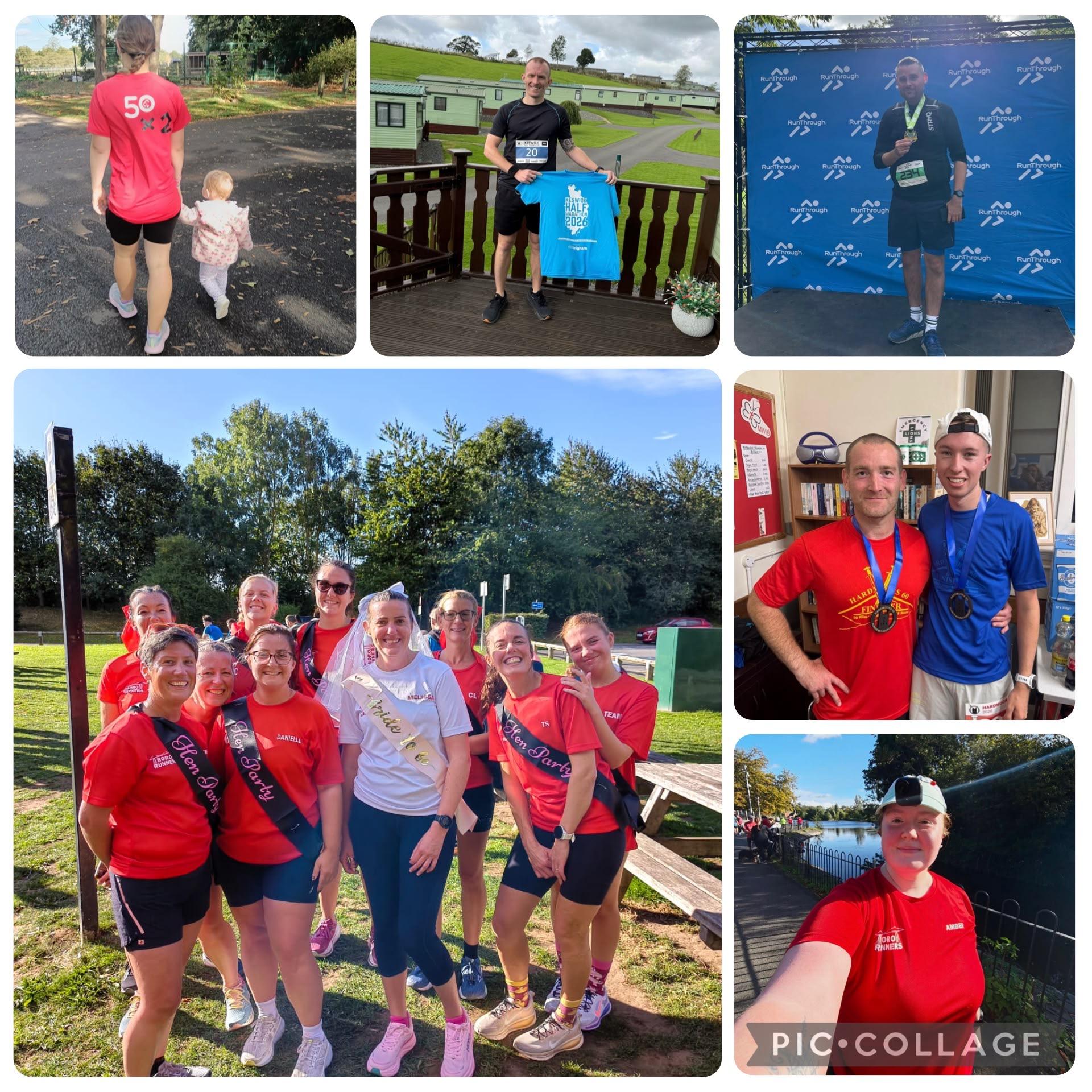 Bororunners weekly review collage 21 September 2026